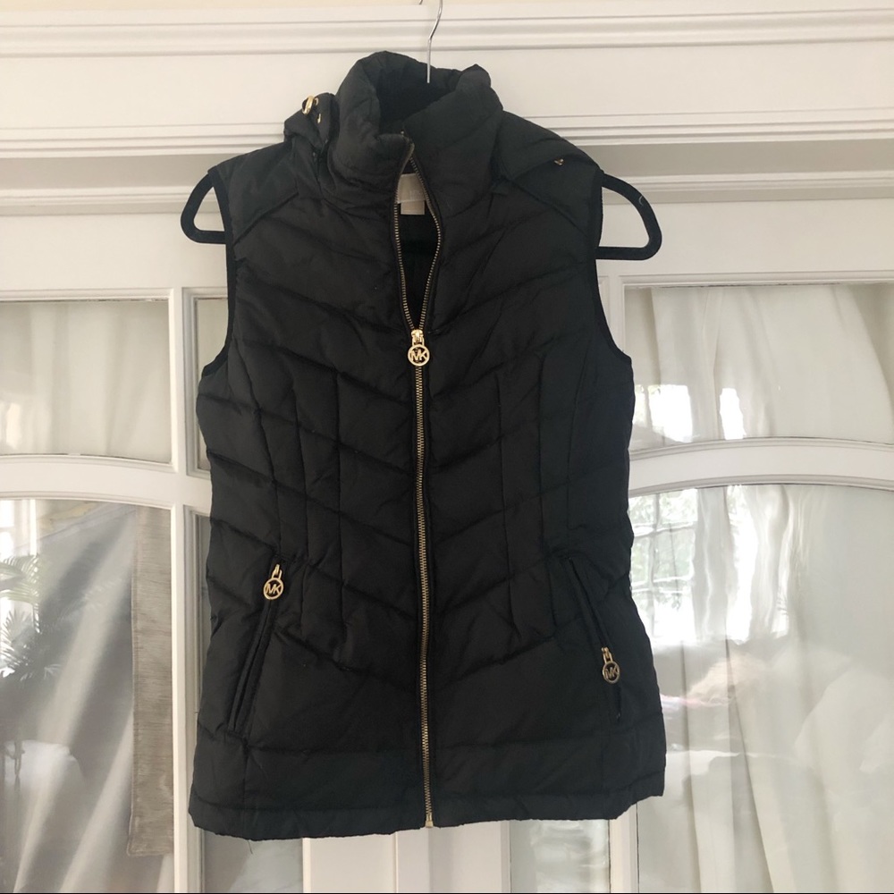 Michael Kors Black Vest XS